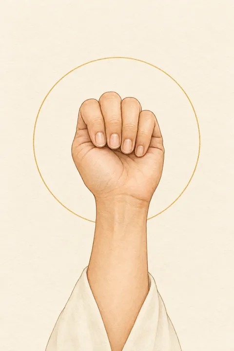 Illustration der Ādi-Mudrā